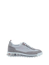 Tech Runner Panel Low Top Sneakers Grey - THOM BROWNE - BALAAN 2