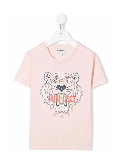 Kids Junior T Shirt K15486 471 Pink - KENZO - BALAAN 2