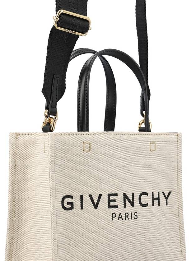 Canvas Tote Bag Beige - GIVENCHY - BALAAN 5