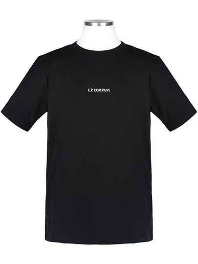 16CMTS085A 999 Logo Round Short Sleeve TShirt - CP COMPANY - BALAAN 2