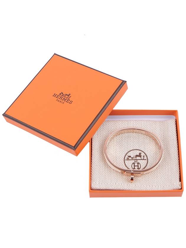 Mini Click Kelly Bracelet Rose Gold - HERMES - BALAAN 3