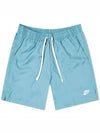 Men's Sportswear Woven Shorts Blue - NIKE - BALAAN.