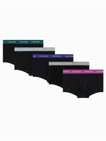 UNDERWEAR Men s Cotton Stretch Low Rise Trunks 5PK NB2734ONW4 - CALVIN KLEIN - BALAAN 1