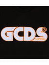 21SS Women's Logo Print TShirt Black 027591 110 - GCDS - BALAAN 4