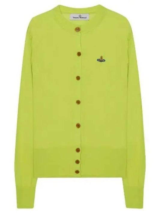 Women s Logo Wool Cardigan - VIVIENNE WESTWOOD - BALAAN 1