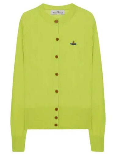 Women s Logo Wool Cardigan - VIVIENNE WESTWOOD - BALAAN 1