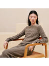 Women s Knit H Logo Wool Long Sleeve Sweater Etope - HERMES - BALAAN 9