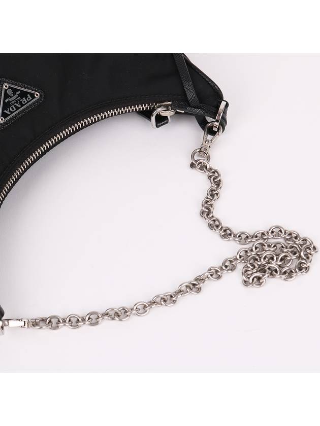 Re edition Tesuto black chain shoulder bag 1BH204 - PRADA - BALAAN 5