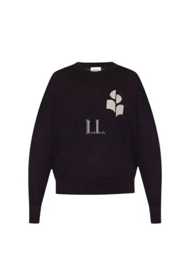 Marisans Crew Neck Wool Knit Top Black - ISABEL MARANT - BALAAN 2