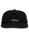 logo embroidery ball cap black - OFF WHITE - BALAAN.