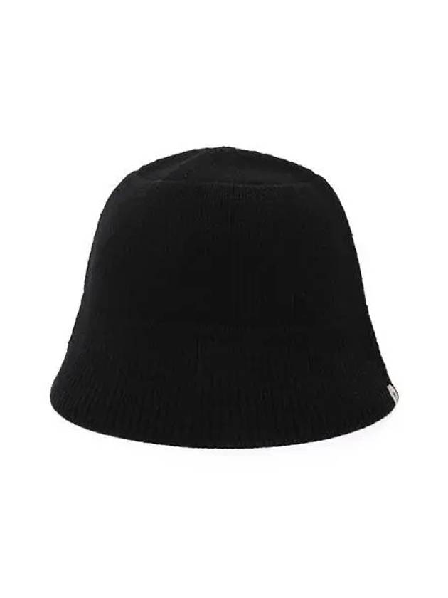 Knitted Women s Bucket Hat S24WWFKC62 Black - SNOW PEAK - BALAAN 1