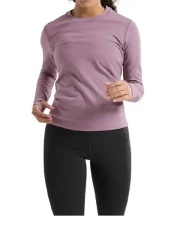 Taema Thermal Crew Neck Long Sleeve T-Shirt Pink - ARC'TERYX - BALAAN 1