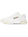 Parker OG Sole Leather Low Top Sneakers White - MAISON MIHARA YASUHIRO - BALAAN 5