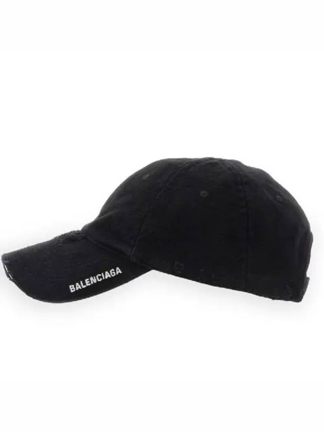 Dog Bite Ball Cap Black - BALENCIAGA - BALAAN 4