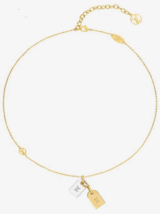 Nanogram Necklace Gold - LOUIS VUITTON - BALAAN 2