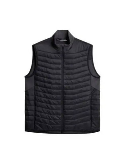 Men's Holden Quilt Hybrid Vest Asphalt - J.LINDEBERG - BALAAN 2