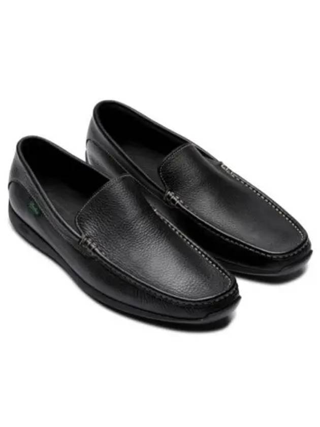 Michael Leather Loafers Black - PARABOOT - BALAAN 2