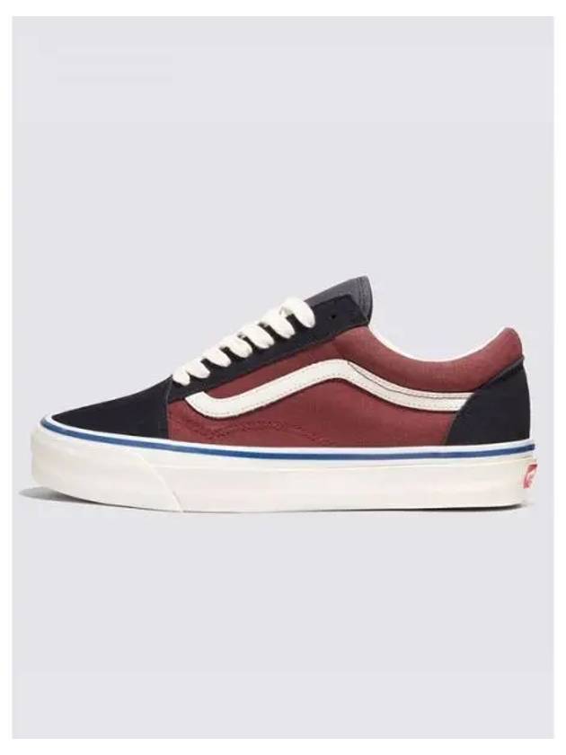 MTE Old Skool Low Top Sneakers Salt Wash Madder Brown - VANS - BALAAN 2