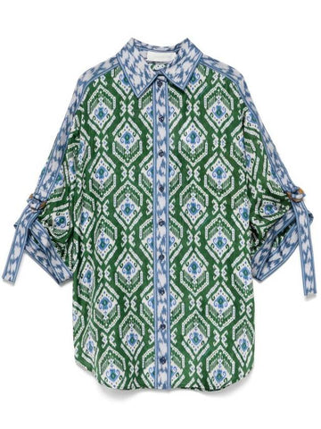 Zimmermann Relaxed-Fit Wylie Silk Shirt Clothing - ZIMMERMANN - BALAAN 1