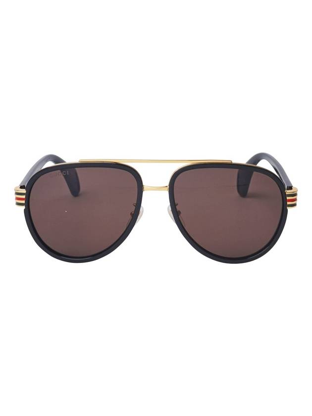 Eyewear Sunglasses Aviator Brown - GUCCI - BALAAN 1