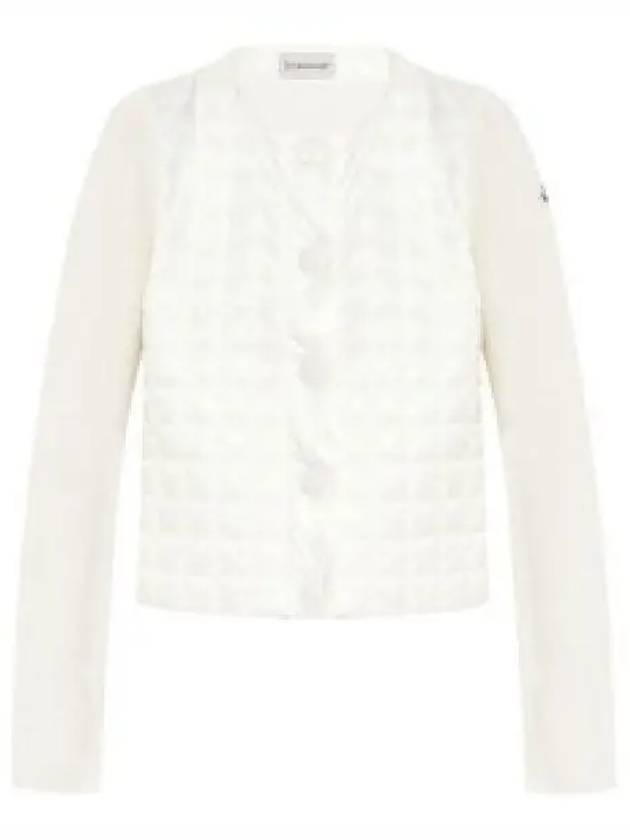 9B00001 M1131 030 Knit quilted cardigan 1330092 - MONCLER - BALAAN 1