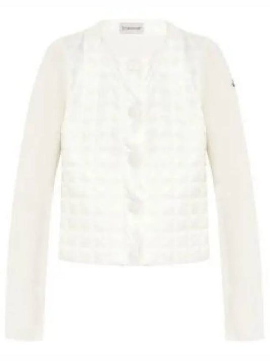 9B00001 M1131 030 Knit quilted cardigan 1330092 - MONCLER - BALAAN 1