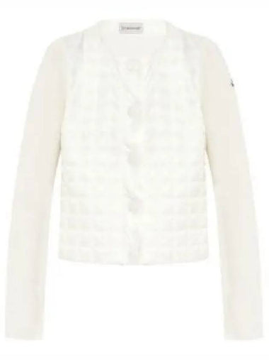 9B00001 M1131 030 Knit quilted cardigan 1330092 - MONCLER - BALAAN 1