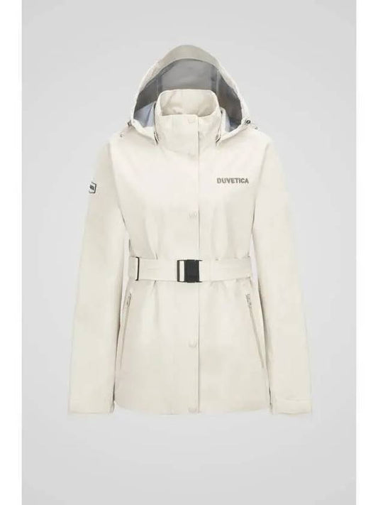 Baelia Ivory Women s Waterproof Jacket - DUVETICA - BALAAN 1