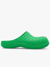 Intrecciato Rubber Slippers Green - BOTTEGA VENETA - BALAAN 3