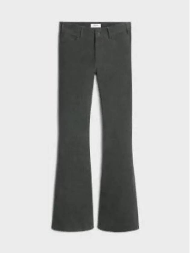 Corduroy Macro Jeans Grey - CELINE - BALAAN 2