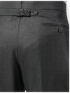 Men's Signature Classic Wool Suit Dark Grey - THOM BROWNE - BALAAN 8