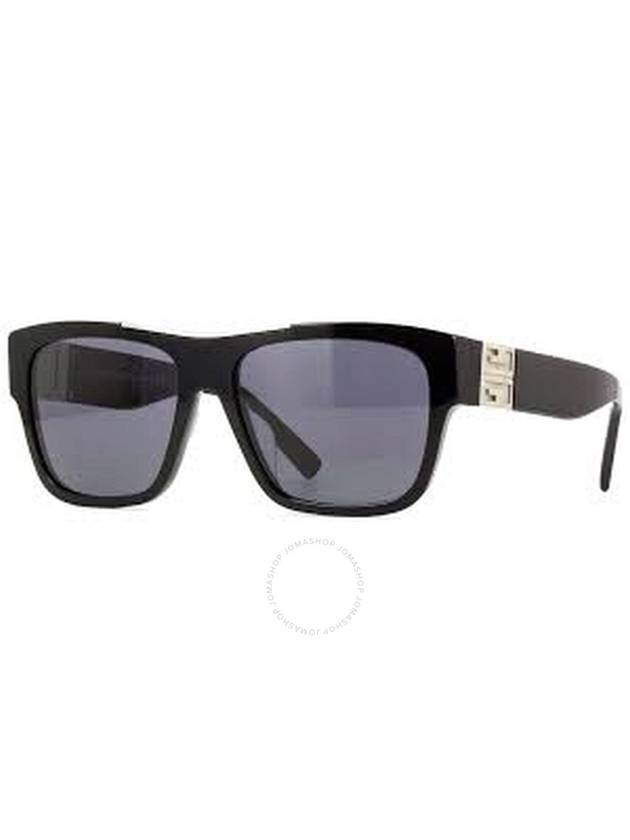 Givenchy Dark Grey Square Unisex Sunglasses GV40006U 01A 58 - GIVENCHY - BALAAN 1