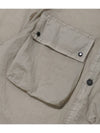 Microweave Logo Short Sleeve Shirt Beige - CP COMPANY - BALAAN 6