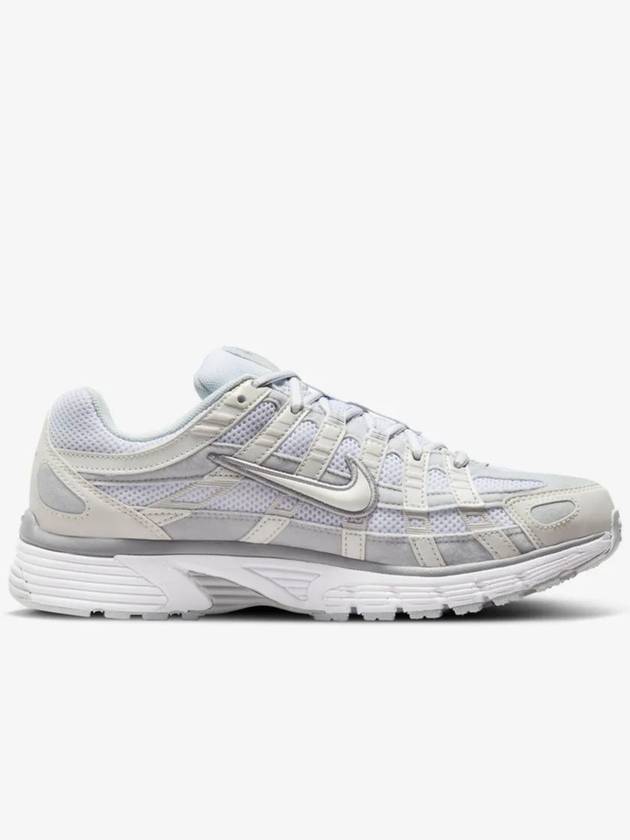 P 6000 Low Top Sneakers White Grey - NIKE - BALAAN 4