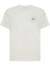 Mini Logo Printing Short Sleeve T-Shirt White - CP COMPANY - BALAAN 1