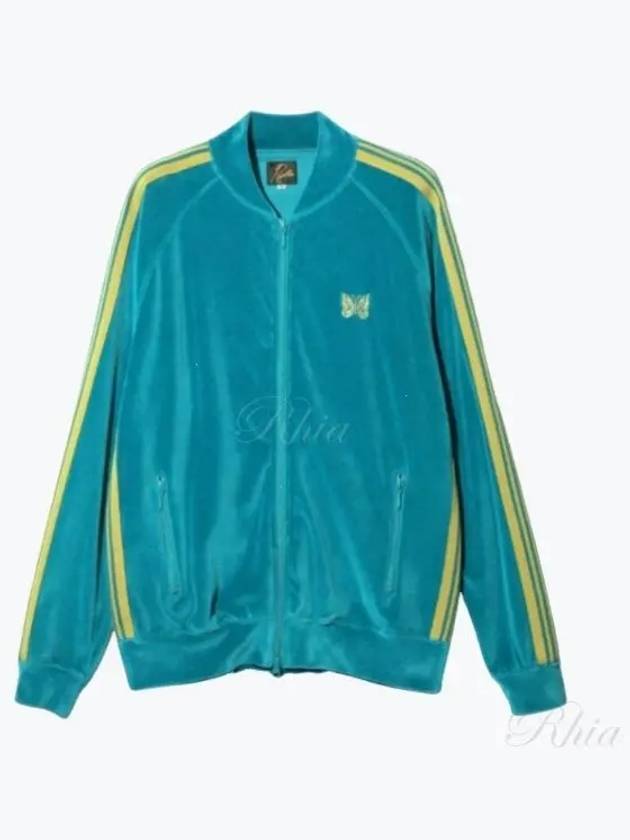 24 RC Track Jacket Turquoise OT233 - NEEDLES - BALAAN 1