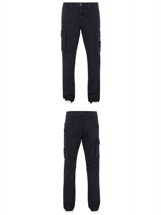 Wappen Patch Cargo Straight Pants Navy - STONE ISLAND - BALAAN 5