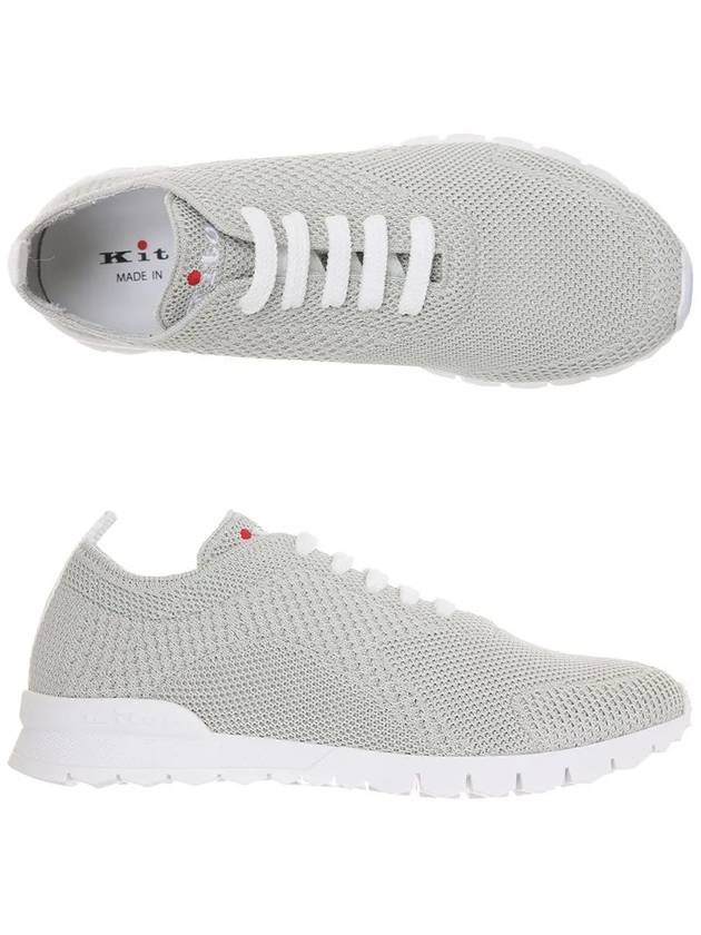 Women s Logo Mesh Low Top Sneakers Ice - KITON - BALAAN 2