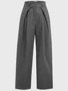 Crunch point chin wide slacks - MICANE - BALAAN 5