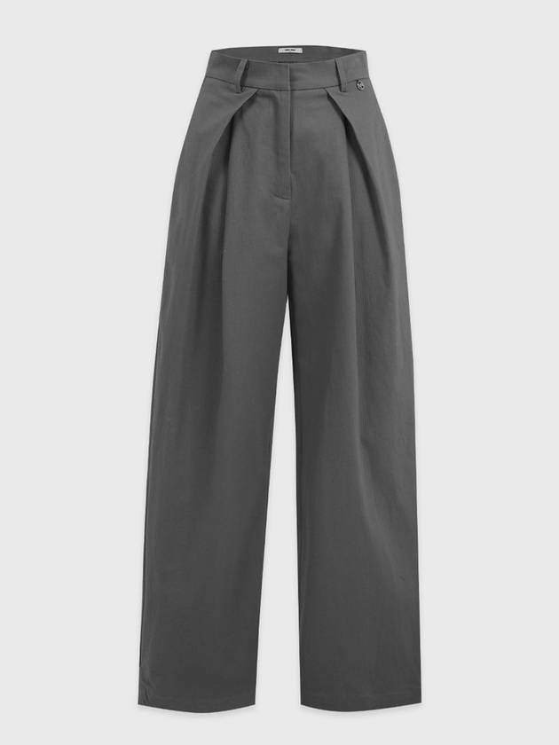 Crunch point chin wide slacks - MICANE - BALAAN 5