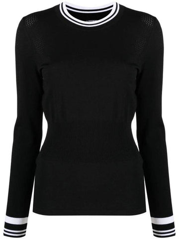 Bree Sweater Knit Top Black - J.LINDEBERG - BALAAN 1