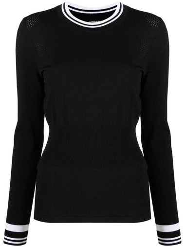 Bree Sweater Knit Top Black - J.LINDEBERG - BALAAN 1