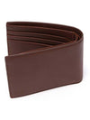 Vegetable leather halfwallet VIPAC007 Brown - VANN WORKS - BALAAN 3