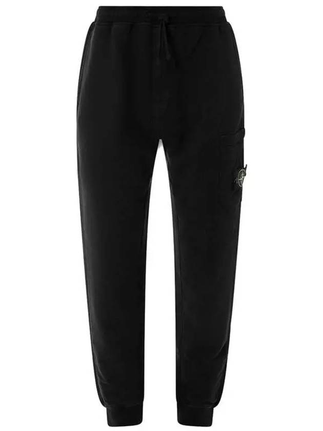 Wappen Patch Cargo Jogger Track Pants Black - STONE ISLAND - BALAAN 2