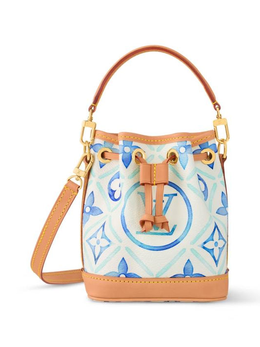 Nano Noe Bucket Bag Blue - LOUIS VUITTON - BALAAN 2