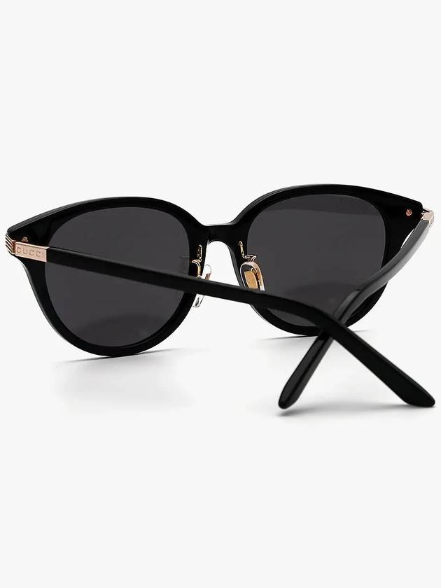 Eyewear Cat Eye Acetate Sunglasses Black Grey - GUCCI - BALAAN 5