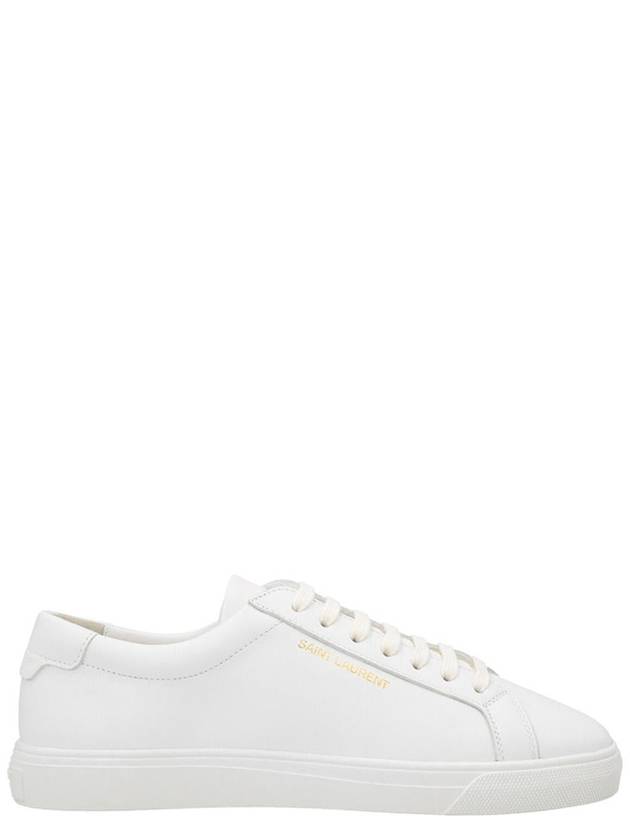 Women's Andy Low Top Sneakers White - SAINT LAURENT - BALAAN 2