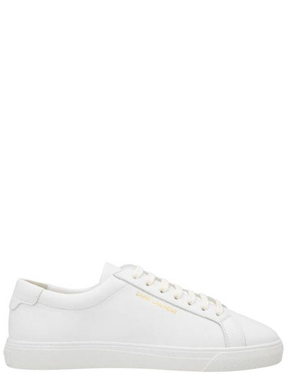 Women's Andy Low Top Sneakers White - SAINT LAURENT - BALAAN 2