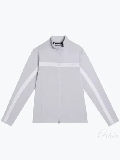 Jarvis Mid-Layer Zip-Up Jacket Light Grey Melange - J.LINDEBERG - BALAAN 2