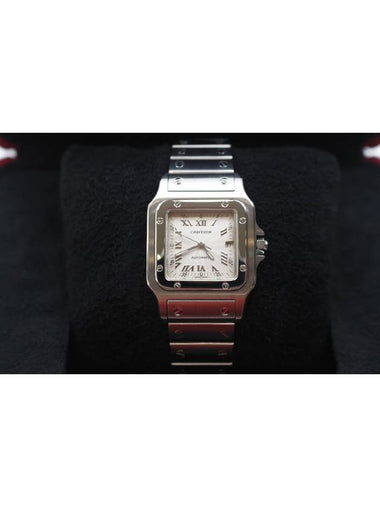 Santos Galve Stereoscopic Large Automatic Steel Watch 2319 - CARTIER - BALAAN 1